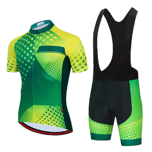Conjunto de Jersey de Ciclismo para Hombre, Camiseta Transpirable y Pantalones Cortos Acolchados para Ciclismo de Carretera - Product Image 4