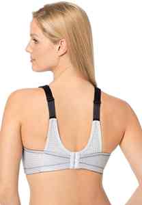 Nouveaux soutiens-gorge de sport respirants en maille pour femmes, course, gym, fitness, yoga, en coton, sans couture, avec broderie décorative, sans armatures, personnalisables à l'avant - Product Image 3