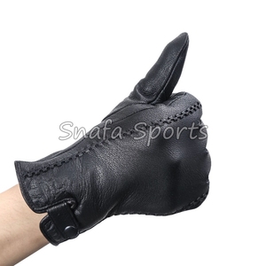 Guantes de Cuero Personalizados de Alta Calidad con su Propio Logotipo, Transpirables, con Pantalla Táctil, para Invierno y Actividades al Aire Libre - Product Image 2