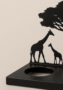 Safari Animal Tea Light Holder Set Steel Die Cut Silhouette Decor Home Decoration Heat Resistant candle set Set of 3 - Product Image 6