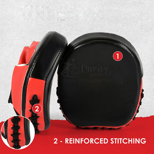 Premium Quality Leather Focus Pad-Boxing <b>Sets</b> for Training Comfortable & Breathable Eco-Friendly Latest Design Online Sale - Product Image 3