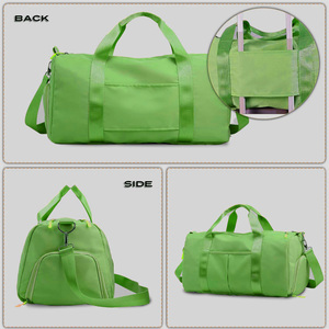Bolsa de deporte tipo Duffle, elegante mochila de lona para viaje, nueva bolsa de gimnasio con logotipo personalizado, de gran capacidad, para viajes y senderismo. - Product Image 4