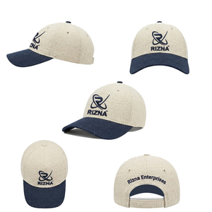 Casquette de baseball unisexe personnalisée OEM RIZNA ENTERPRISES en Oxford 100% coton de haute qualité avec logo brodé en chaîne, 6 panneaux, imprimée et ajustable - Product Image 6