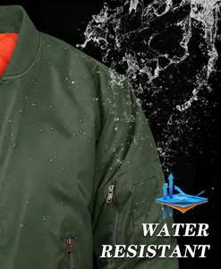 Veste bomber unisexe de style nouveau design |   Veste d'hiver de haute qualité avec col montant et logo sur le devant - Vente flash - Product Image 3