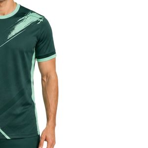 T-shirt de sport pour homme vert forêt, séchage rapide, pour la course, la gym et l'entraînement, personnalisable, vêtements de sport imprimés - Product Image 4