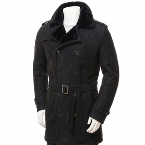 Men's Polyester Wadded Leather Jacket - Product Image 4