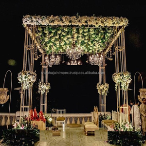 Ensemble de Mandap en métal pour mariage Fusion - Product Image 1