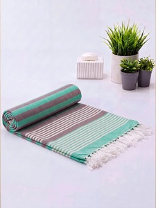 Serviette de bain turque 100% bambou écologique, ultra douce, respirante, absorbante, séchage rapide, serviettes de bain de luxe disponibles à la vente - Product Image 1
