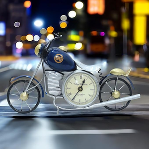 Arte/Escultura Decorativa de Pared de Hierro Metálico (Bike Watch TT) para el Hogar, Sala de Estar/Dormitorio/Hoteles/Oficina/Cafetería, etc. Tamaño (17 * 3 * 11) - Product Image 1