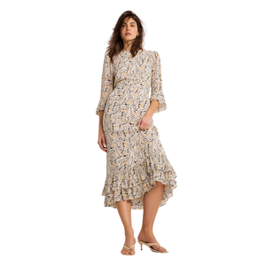 Vestido Midi Estampado Elegante para Mujer, Vestido de Playa para Vacaciones - Product Image 2