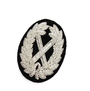 Insignias Bordadas MIANBRO ENTERPRISES al por Mayor, Material Personalizado Ecológico, Sin Níquel, Insignias Personalizables - Product Image 4