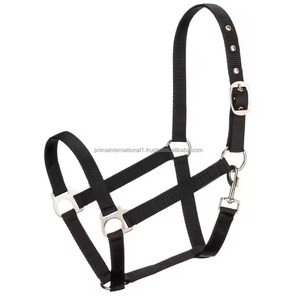 Cabestro de caballo de nailon Premium de alta calidad totalmente ajustable con hardware y mano de obra de calidad - Product Image 2