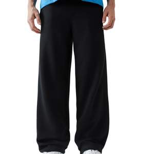 Pantalon décontracté pour homme, coupe ample, imprimé, taille élastique, coupe décontractée, imperméable, respirant, 100% coton, pour usage quotidien, vente en gros personnalisée - Product Image 1