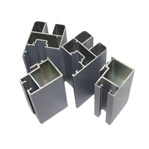 Profils en alliage d'aluminium de la série 6000 gris métallisé pour portes - Product Image 2