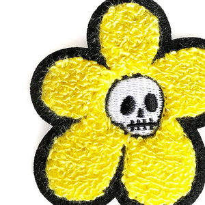 Patchs en chenille personnalisés OEM en gros avec badges logo à coudre sur mesure pour les marques de vêtements et les acheteurs de marques privées - Product Image 4