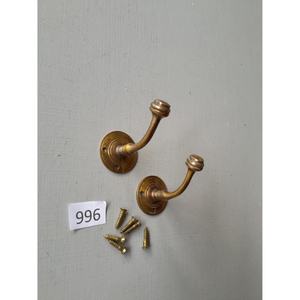 Full Brass Made Wall Mounted Hook Golden Wall Hook Home Bedroom Wall Decoration <b>Key</b> Holding Equipment Cloths Hanger Hook - Product Image 1