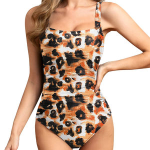 Maillot de bain une pièce pour femme, personnalisable avec logo, en tissu polyester respirant et à séchage rapide – Fabricant et fournisseur, produit le plus vendu - Product Image 1