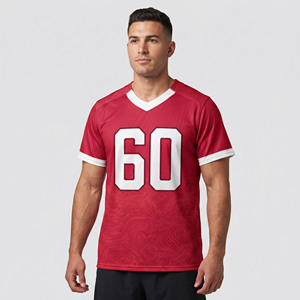 Camiseta de Lacrosse de Secado Rápido para Hombre, Cuello en V, Manga Corta, Diseño para Hombre - Product Image 6