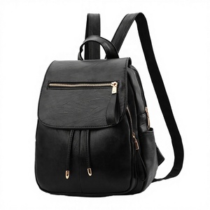 Women Vintage National Lady Fashion Design High Quality PU Leather <b>Waterproof</b> <b>School</b> Travel <b>Backpack</b> Multifunction Large - Product Image 3