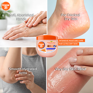 Crème 21 Vaseline Intensive 100ml Hydratant Profond Protecteur Cutané pour Peaux Sèches Acheter Directement du Fabricant - Product Image 6