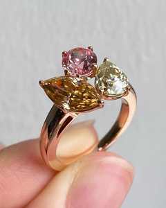 Anillo de Boda Clásico Chapado en Oro de 14K S925, Listo para Enviar, Personalizable para un Regalo Perfecto - Product Image 4