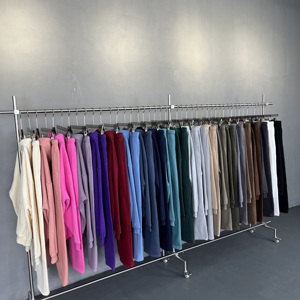 Sudaderas con capucha personalizadas, joggers, conjuntos deportivos de entrenamiento para hombre, unisex, conjunto informal holgado de alta calidad, venta al por mayor - Product Image 6