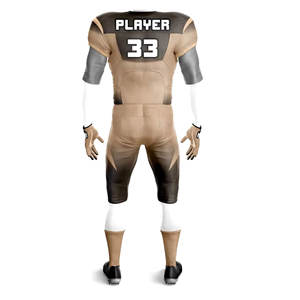 Maillot de football américain respirant de qualité supérieure, facile à porter, uniforme d'équipe, sublimation personnalisée, uniforme de football américain grande taille - Product Image 3