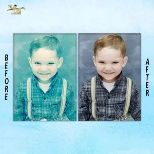 Servicio de Restauración de Fotos para Imágenes Antiguas con Eliminación de Rayones, Corrección de Color y Retoque Profesional a Bajo Precio - Product Image 3