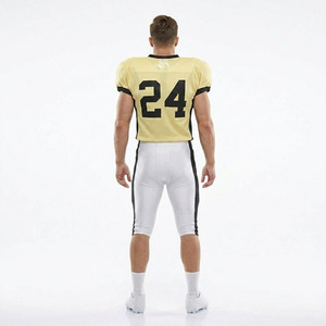 Maillot et pantalon de football américain sur mesure de haute qualité, tenue d'équipe en tissu mesh respirant, uniforme adulte Nexfit Athletics UV - Product Image 2