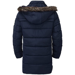 Parka d'été en cuir véritable pour homme avec poches intérieures et extérieures, prix de gros. - Product Image 1