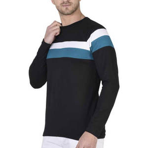 Camiseta Deportiva de Manga Larga para Hombre, Informal, de Punto, con Estampado Liso, de Secado Rápido, Ligera, Transpirable, para Entrenamiento Físico y Gimnasio - Product Image 3