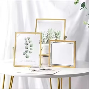 Exclusive Metal Glass Photo <b>Frame</b> Premium <b>Picture</b> Display Home Decor Interior - Product Image 6