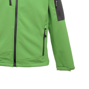 Wholesale Customized <b>Men</b>_s Softshell <b>Jacket</b> Autumn <b>Long</b> Sleeves Hooded 100_ Polyester Embroidered Waterproof Reversible - Product Image 6