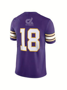 Nouveau design de maillot de football américain personnalisé, tenue d'équipe multicolore, uniforme de football personnalisé - Product Image 3