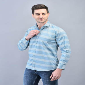 Camisas transpirables informales de algodón orgánico para hombre, camisetas de verano con estilo de manga larga y cuello vuelto para adolescentes, pedido a granel nuevo - Product Image 3