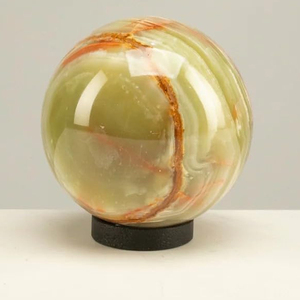 Esfera de Mármol Ónix Natural de Gran Formato, Diseño Moderno y Antiguo, Bola Decorativa de Alta Calidad para Uso en Cocina, Curación, Logotipo Personalizado - Product Image 2