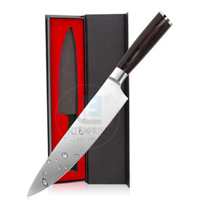 Couteaux de chef de style nouveau, design actuel, en acier inoxydable, manche en bois, durables, écologiques, vente chaude - Product Image 1
