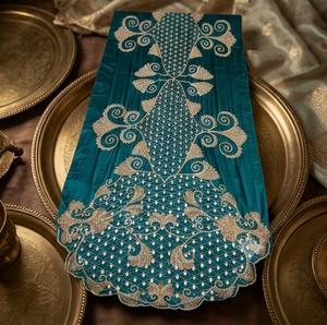 Nouvelle arrivée : Tissu pour robe somalienne Dirac pour femmes avec broderie artisanale – Vente en gros, haute qualité, meilleur prix, prêt à l'exportation - Product Image 4