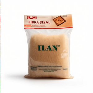 ILAN Fibra di Sisal 30g Bianca Materiale per Artigianato - Product Image 2