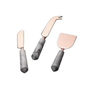 ชุดมีดเสิร์ฟชีสสแตนเลส อุปกรณ์ตัดชีสสำหรับครัวและโต๊ะอาหาร - Product Image 6