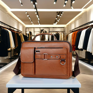 Bolso Mensajero Retro de Cuero de Exportación India con Correa Resistente para Universidad, Oficina, Viajes y Uso Diario, Disponible para la Venta - Product Image 2