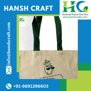 Bolsa de Lona de Algodón con Logotipo Personalizado |   Bolsa de Compras Reutilizable Ecológica con Asas Largas y Cómodas para Viajes y Compras - Product Image 4
