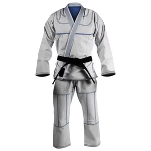 Uniforme de BJJ, Kimono de Jiu Jitsu Brasileño, Conjunto con Logotipo Personalizado, Traje de Grappling, Equipo de Entrenamiento de Artes Marciales para Hombres y Mujeres - Product Image 1
