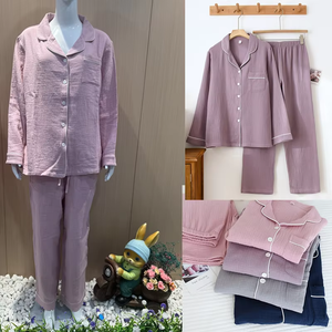 Pyjamas et peignoirs de luxe personnalisés pour femmes, vêtements de nuit tissés pour l'été et l'hiver, pour hommes et femmes - Product Image 6