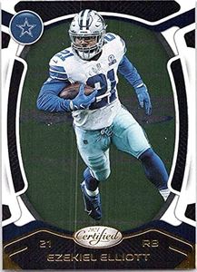 Tarjeta Coleccionable de Ezekiel Elliott del Equipo de Fútbol Americano de los Dallas NFL, Edición 2018 - Product Image 5