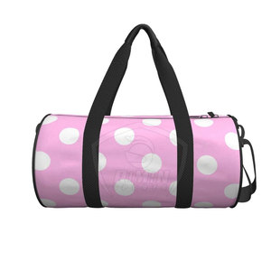Canvas Duffel Bag Customized Large Capacity Durable Travel Sport Outdoor Closure Zipper Duffle Bags with <b>Adjustable</b> <b>Strap</b> - Product Image 2