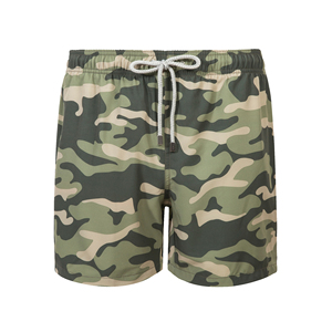 Shorts décontractés pour hommes à imprimé animal, style vintage en velours côtelé, taille élastique sur le devant, légers, séchage rapide, respirants, shorts de sport d'été - Product Image 3
