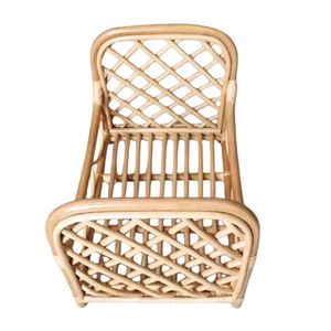 Wholesale Durable Rattan <b>Doll</b> Bassinet Rattan <b>Doll</b> Cradle with Cozy Lining and Perfect Size for Children Role Play Baby <b>Doll</b> Bed - Product Image 2