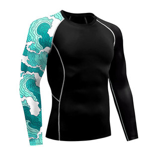 Rashguard Solid Trader Premium Blend en tissu respirant, coupe compressive, coutures lisses, anti-frottement, pour entraînement en extérieur - Product Image 6