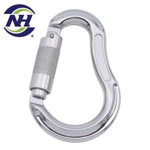 Mosquetón de Bloqueo Ligero de Aleación de Aluminio 24kn con Acabado Anodizado para Aplicaciones de Minería - Product Image 3